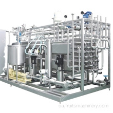 Esterilitzador tubular UHT per a la línia de producció de suc de llet